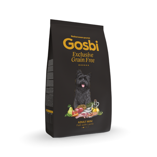 Gosbi | Exclusive Grain Free Dog Adult Mini Fish with Lamb