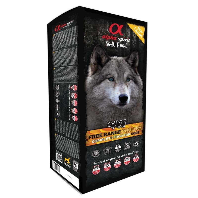 Alpha Spirit Ave de Corral Pienso Semihúmedo 9 Kg Caja