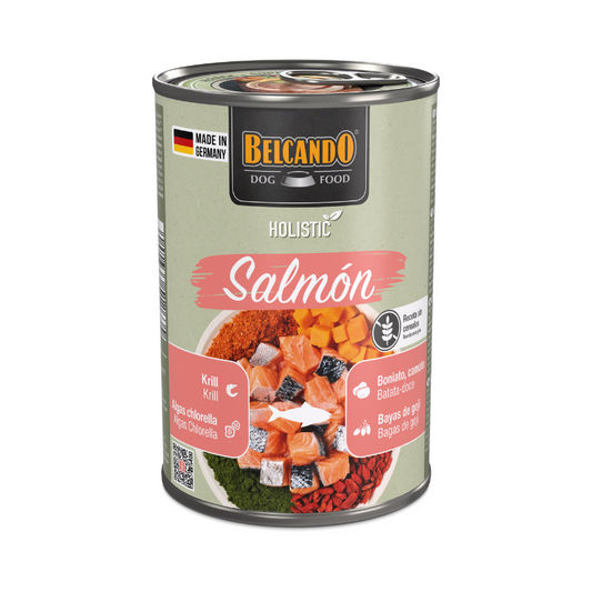 Lata de Salmón (monoproteíca) y boniato - Belcando Holistic - 400g