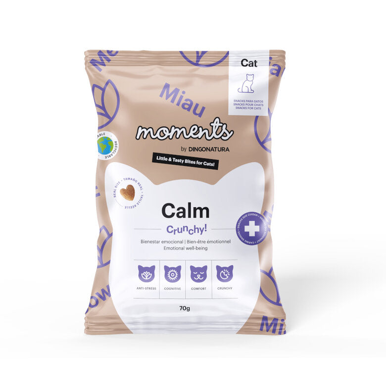 Moments Bocaditos Calm Crunchy para gatos - 70g