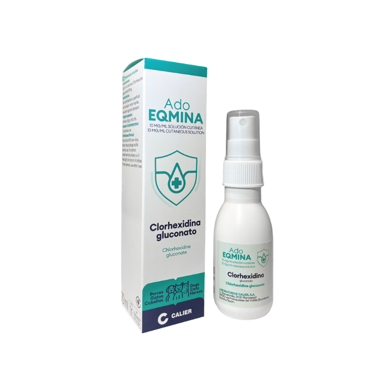 Ado Eqmina | Clorhexidina Gluconato 10mg/ml | Desinfección de heridas