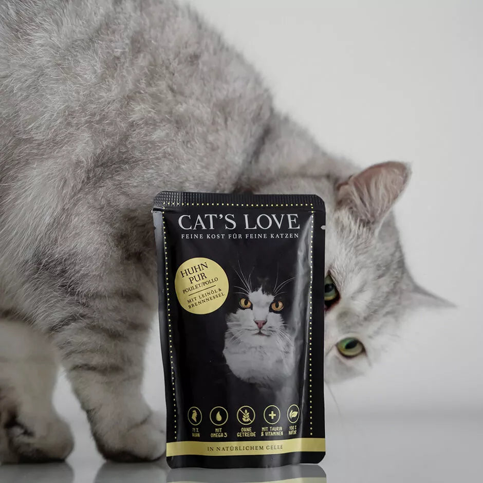 Puro Pollo en Paté para Gato Monoproteico | Cat's Love