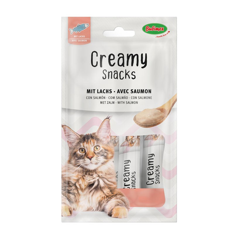 Creamy Snack Salmon 4 x 60 Gr Bubimex - Gatos