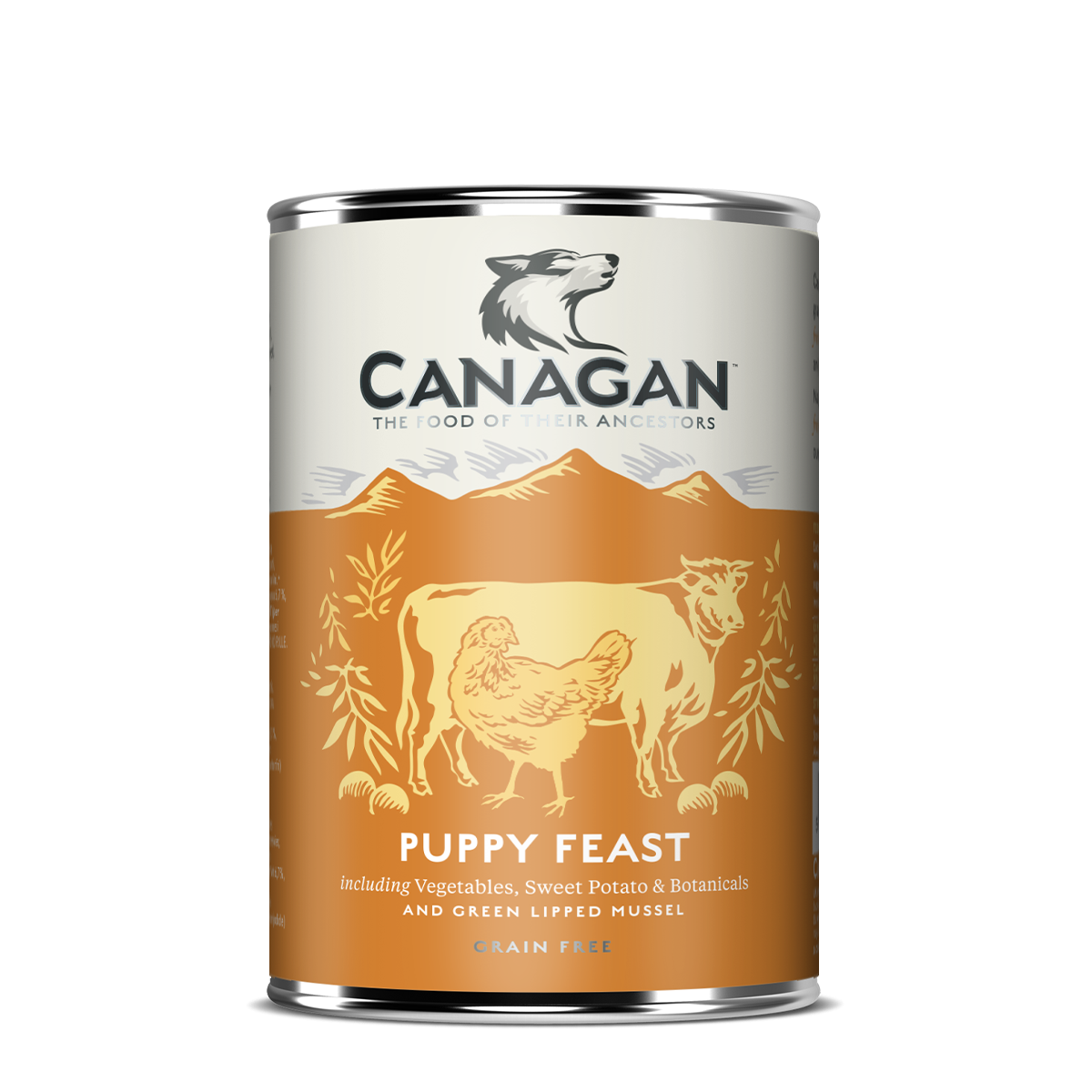 CANAGAN | Festín para cachorros lata para perros 400gr