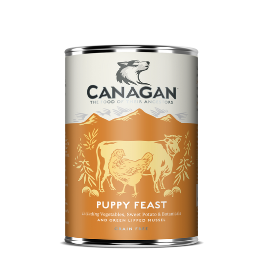 CANAGAN | Festín para cachorros lata para perros 400gr