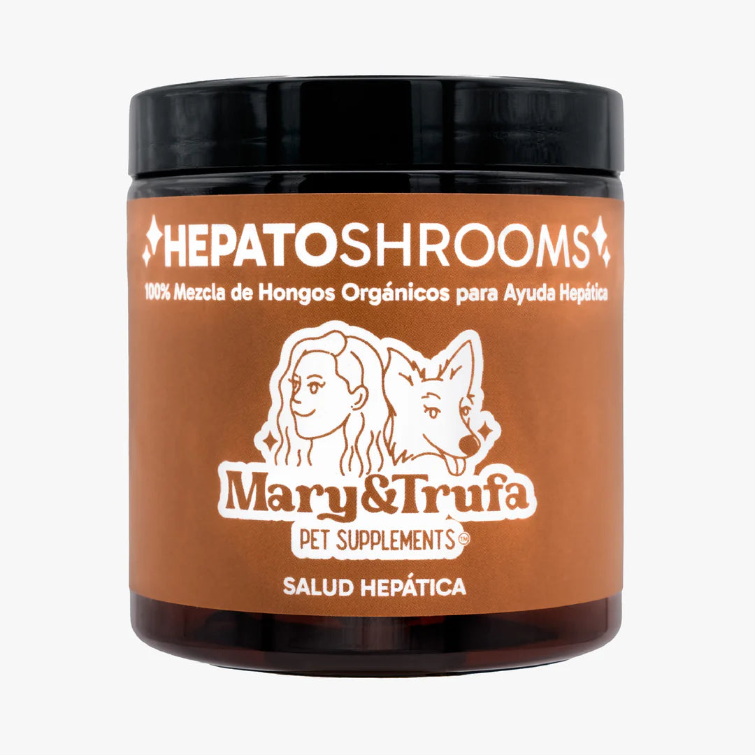 Mary&Trufa - HepatoShrooms 75gr | Suplemento para la Salud Hepática
