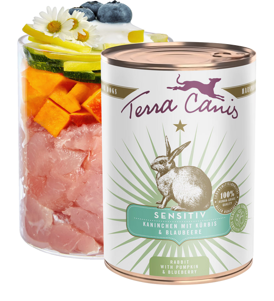TERRA CANIS Sensitiv - Conejo con calabaza y arándanos