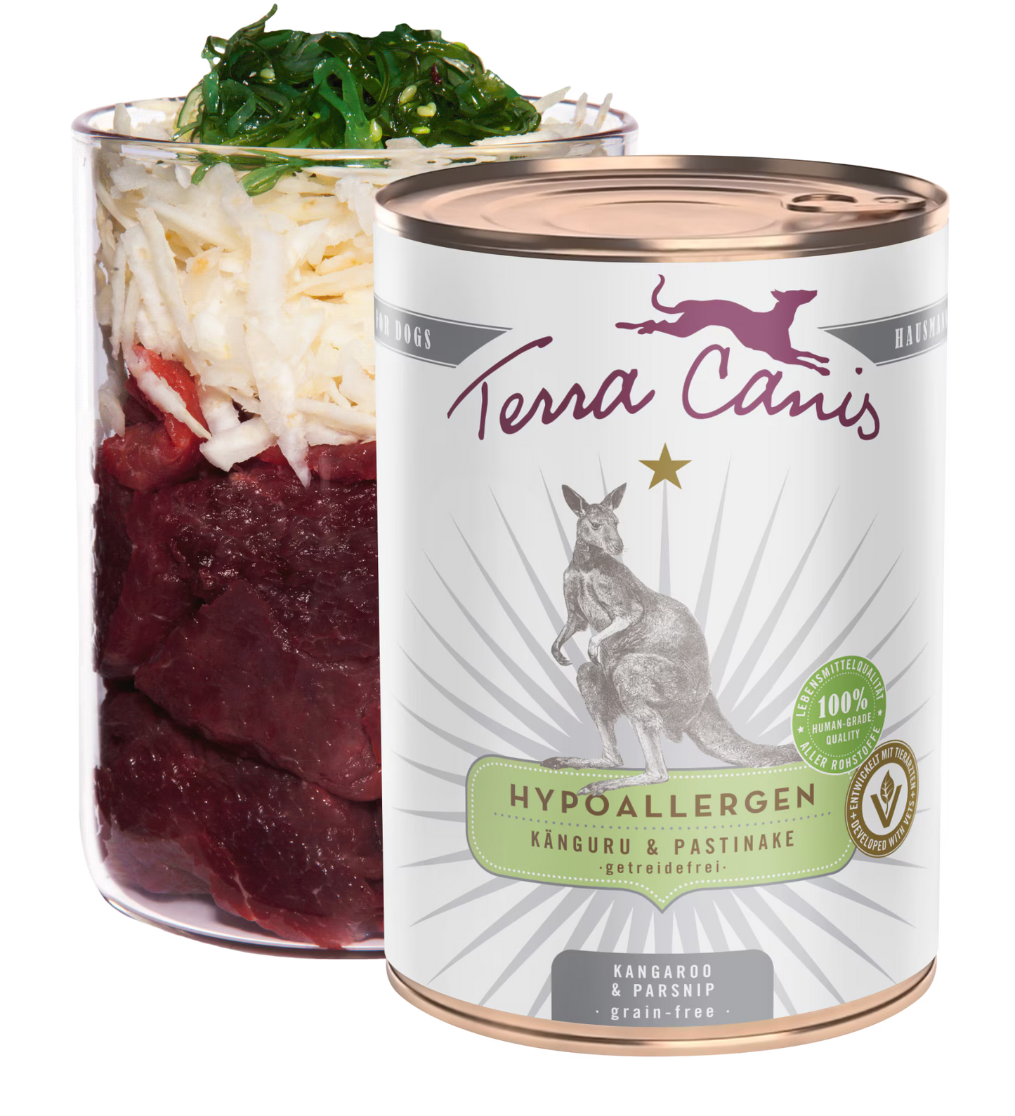 TERRA CANIS Hypoallergenic - Kangaroo with parsnip
