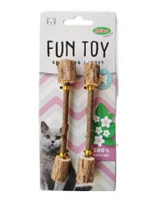 Juguete gato Madera Matatabi 12cm