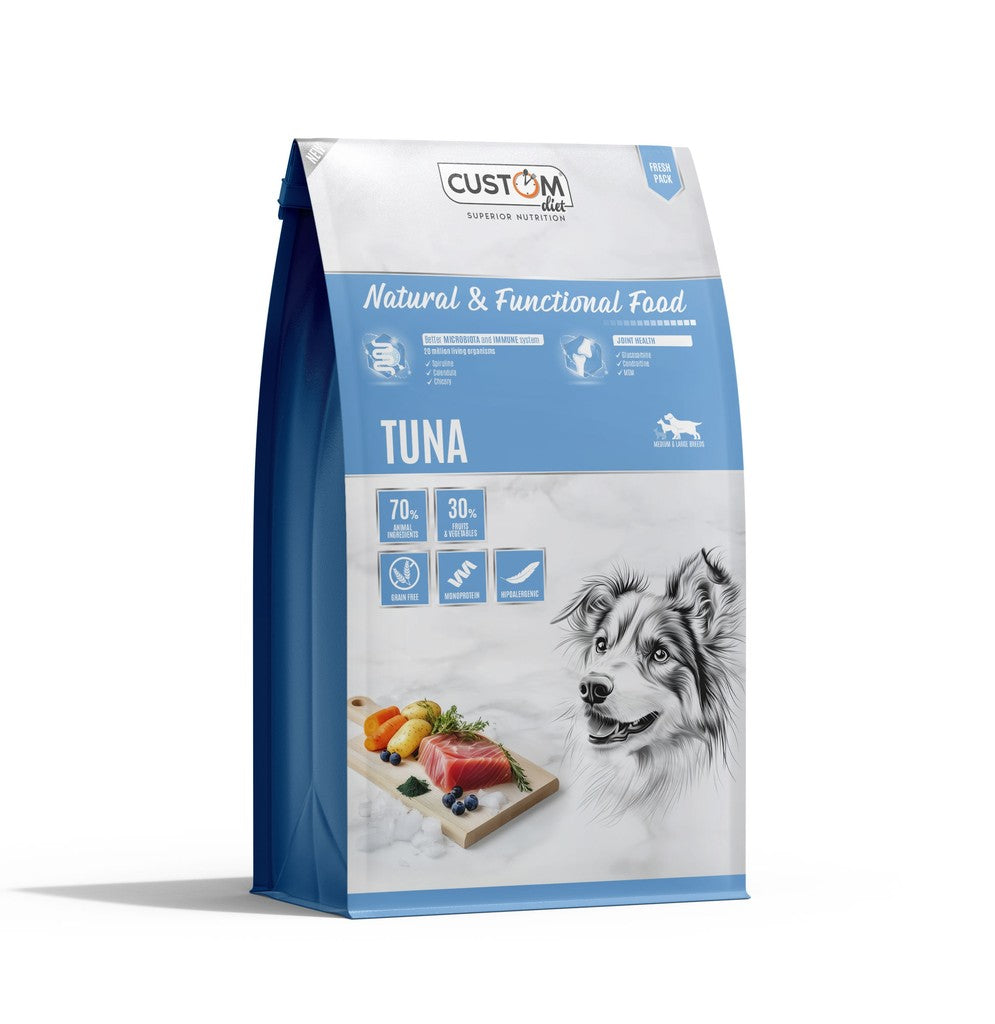 Custom Diet Tuna - Atún - Pienso sin cereales monoproteico
