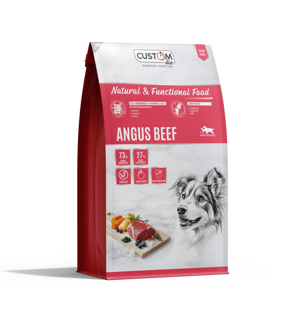 Custom Diet Angus Beef - Ternera Angus y Pollo - Pienso sin cereales