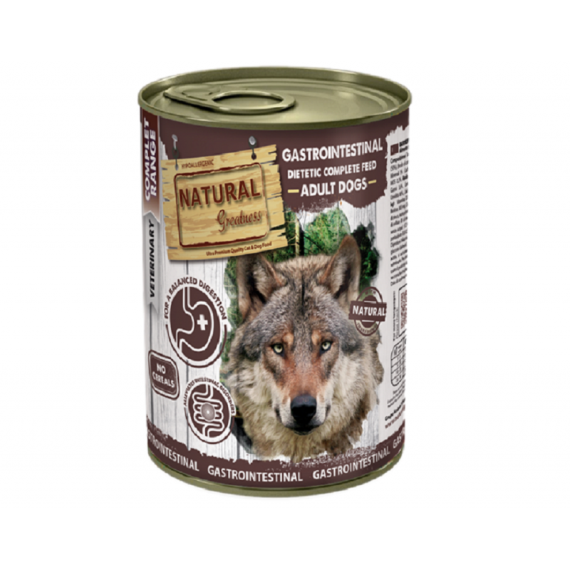 Natural Greatness Diet Lata Gastrointestinal para Perros 400gr