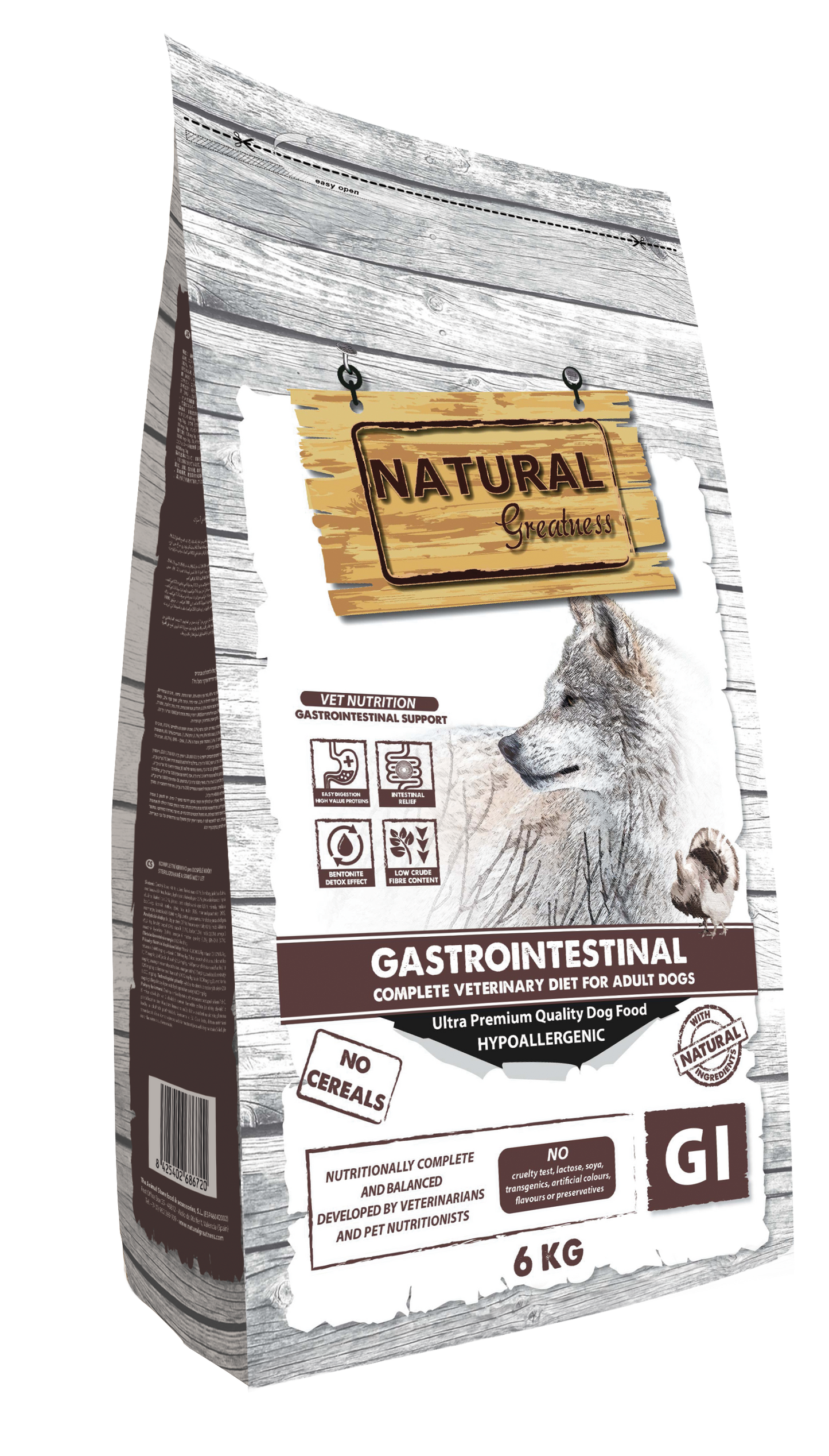 Natural Greatness Diet Pienso Gastrointestinal para Perros