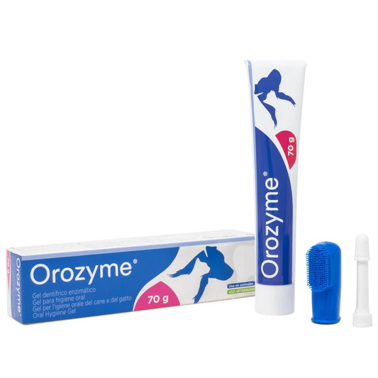 OROZYME gel dentífrico perros y gatos 70 g