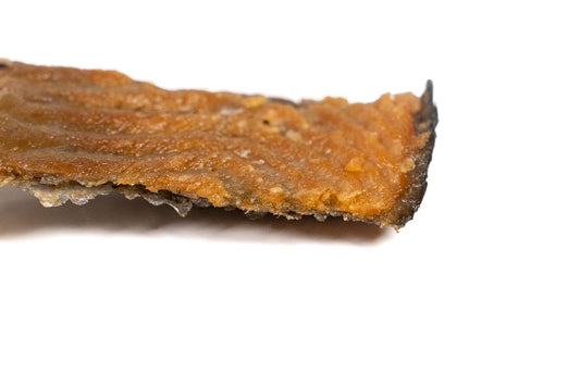 Piel de salmón con carne