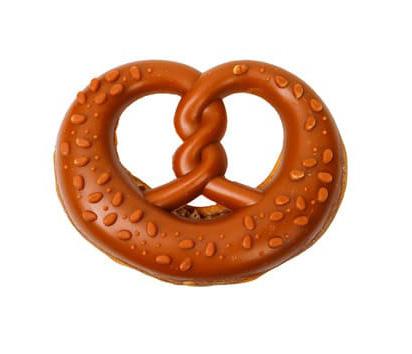 Pretzel de Pollo glaseado