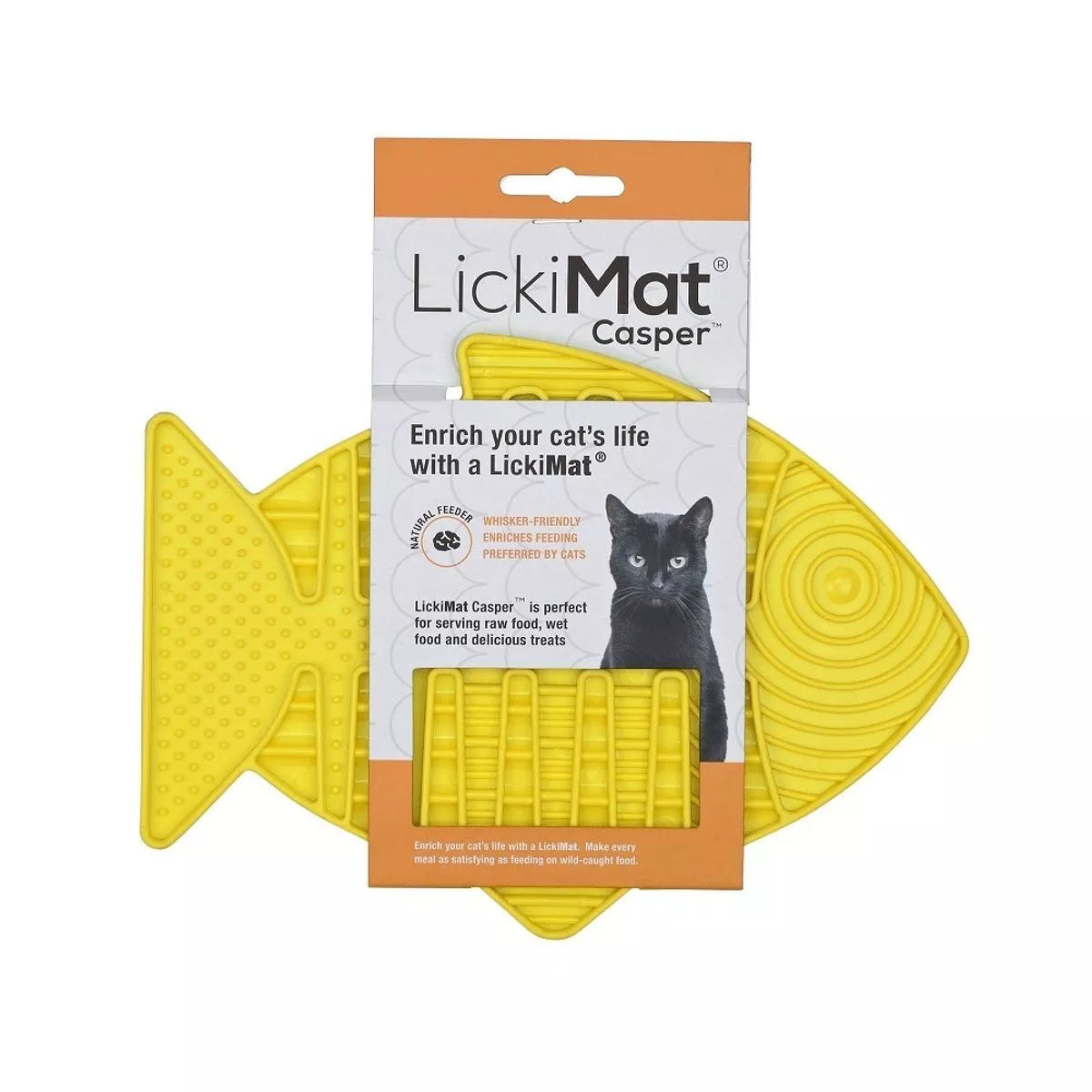 LickiMat Casper para gatos y perros pequeños