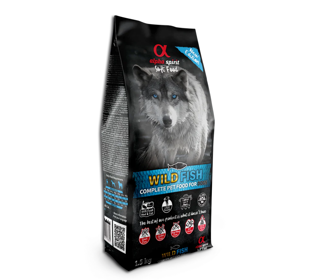 Alpha Spirit Wild Fish Pienso Semihúmedo - Prensado en frío