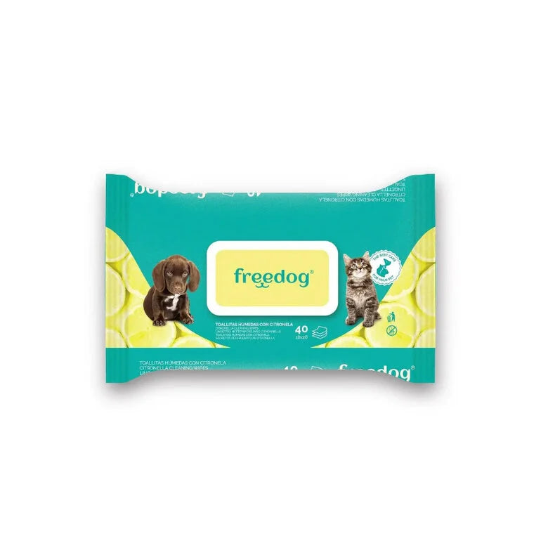 Toallitas Freedog Citronela - Paquete grande