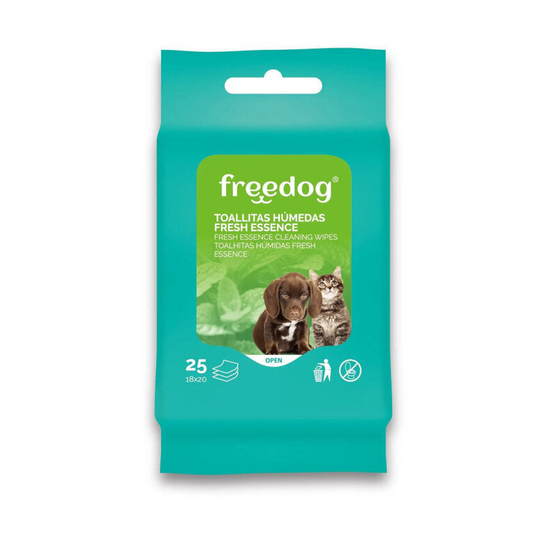 Toallitas Freedog ALOE VERA - Tamaño de bolsillo