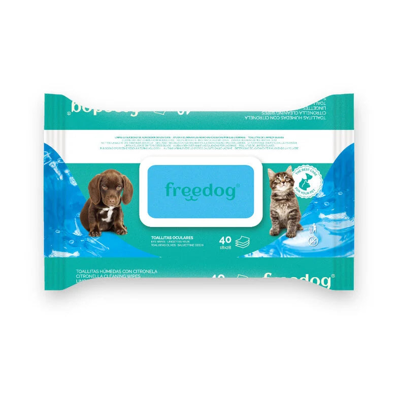 Toallitas Freedog Oculares - Paquete grande