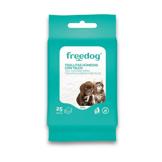 Toallitas Freedog TALCO y ALOE - Tamaño bolsillo