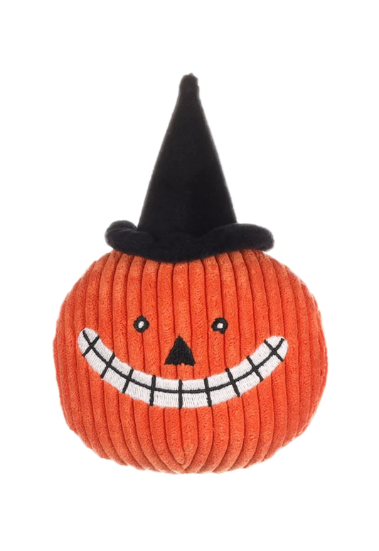 Peluche calabaza mini Halloween para perros