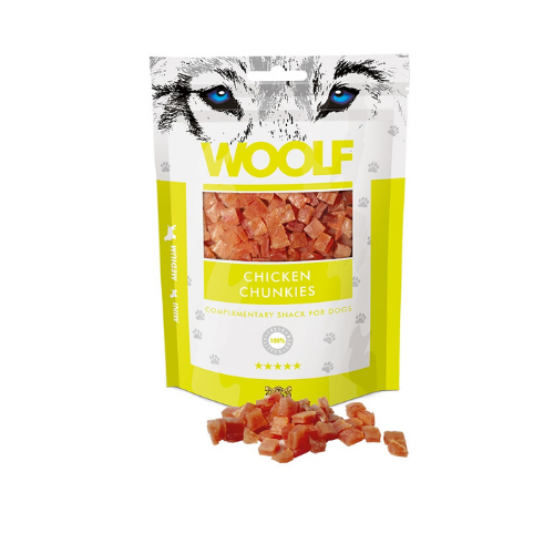 Dados de Pollo Woolf - Snacks Para Perros y Gatos