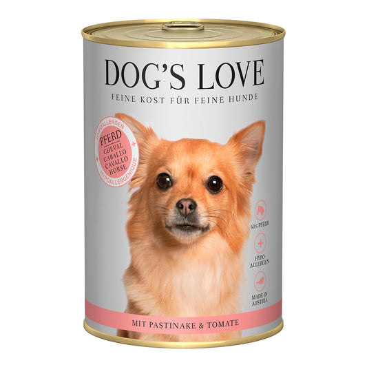 Lata de Caballo con chirivía (monoproteíca) - Dog's Love - 400g