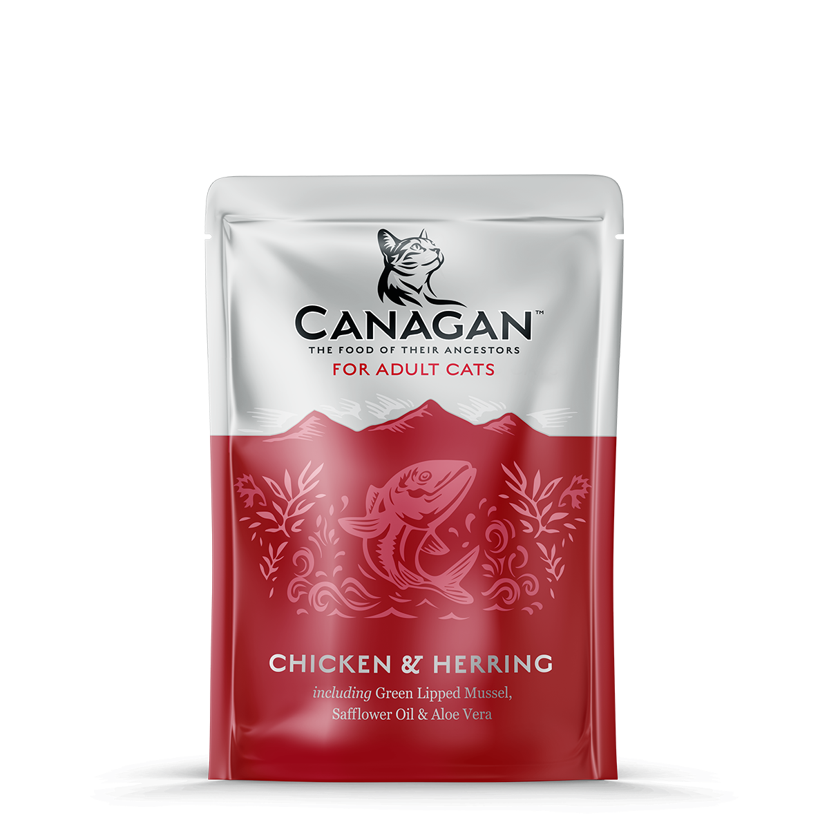Canagan Paté Pollo y Arenque para gatos adultos 85g