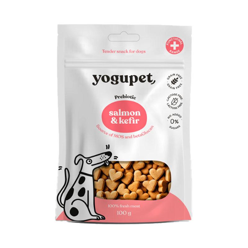 Snack Semihumedo de Salmón y Kéfir para Perros - Yogupet - 100g