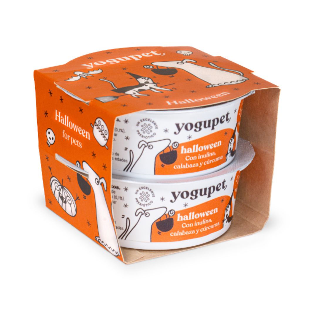 Yogupet edición especial Halloween 🎃👻 - Yogur para perros con calabaza