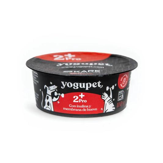 Yogupet 2+Pro Yogur Membrana de Huevo e Inulina 110gr | Especial Perros deportistas