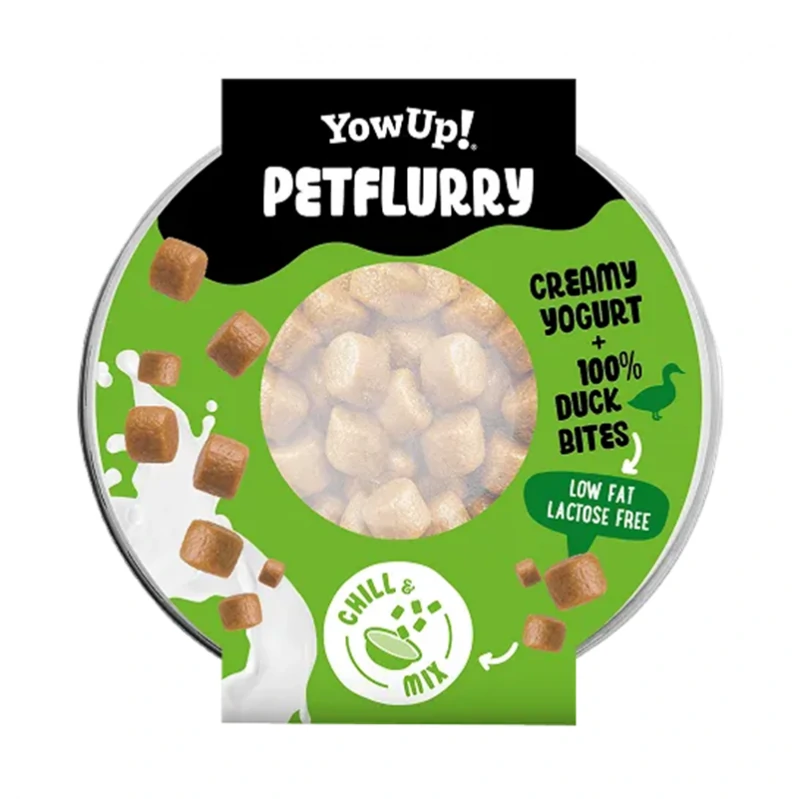 PetFlurry con Topping de Pato | YowUp | Helado para Perros