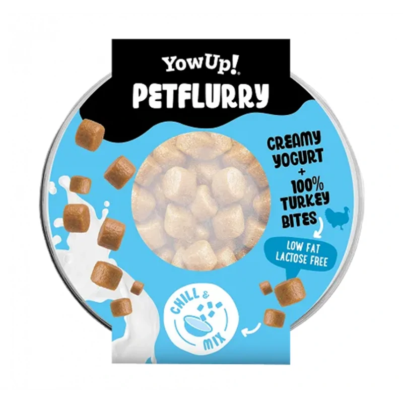 PetFlurry con Topping de Pavo | YowUp | Helado para Perros